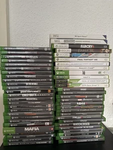 Xbox One / X - 360- Spielesammlung paar Wii Spiele - über 50 spiele - Bild 1 von 1