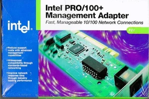 Intel Pro/100+ Management Adapter 10/100+ Brand New in Sealed Retail box - Picture 1 of 2