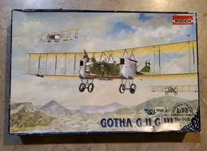 Roden #002 1/72 Gotha G.II, G.III + Extratech n. Kit modellino aereo EX 72125 - Foto 1 di 17