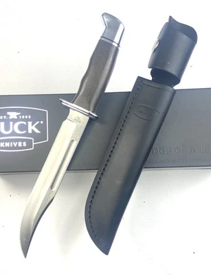 Buck Knives 120 General Pro, S35VN Blade, Green Micarta Handle, 0120GRS1-B, NIB - Image 1 of 4