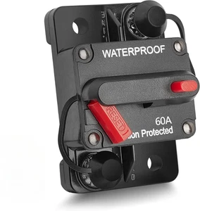 Interruttore 60Amp per Barca Trolling Motore Marino ATV Rimorchio Veicoli Stereo - Foto 1 di 7