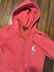Polo Ralph Lauren Jugend Hoodie mit durchgehendem Reißverschluss Medium Rainbow Pride Pony - Bild 1 von 9