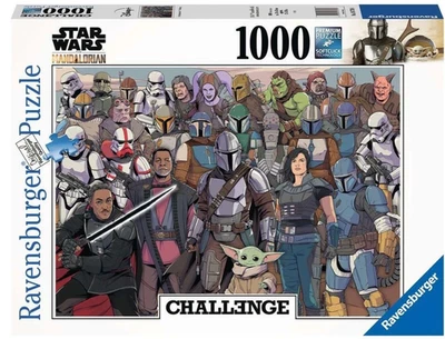 NUEVO Rompecabezas Ravensburger 1000 Piezas 14+ Star Wars, Baby Yoda Challenge Foto 1 de 2