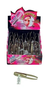 Diamond Visions 08-0276 Multi-Purpose Stainless Steel LED Tweezers (Pack of 24) - Picture 1 of 1