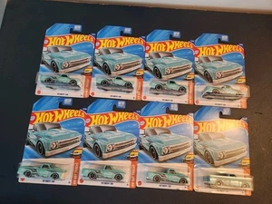 HOT WHEELS 1967 Teal CHEVY C10, 2025 HW HOT TRUCKS...  Konvolut 8 - Bild 1 von 1