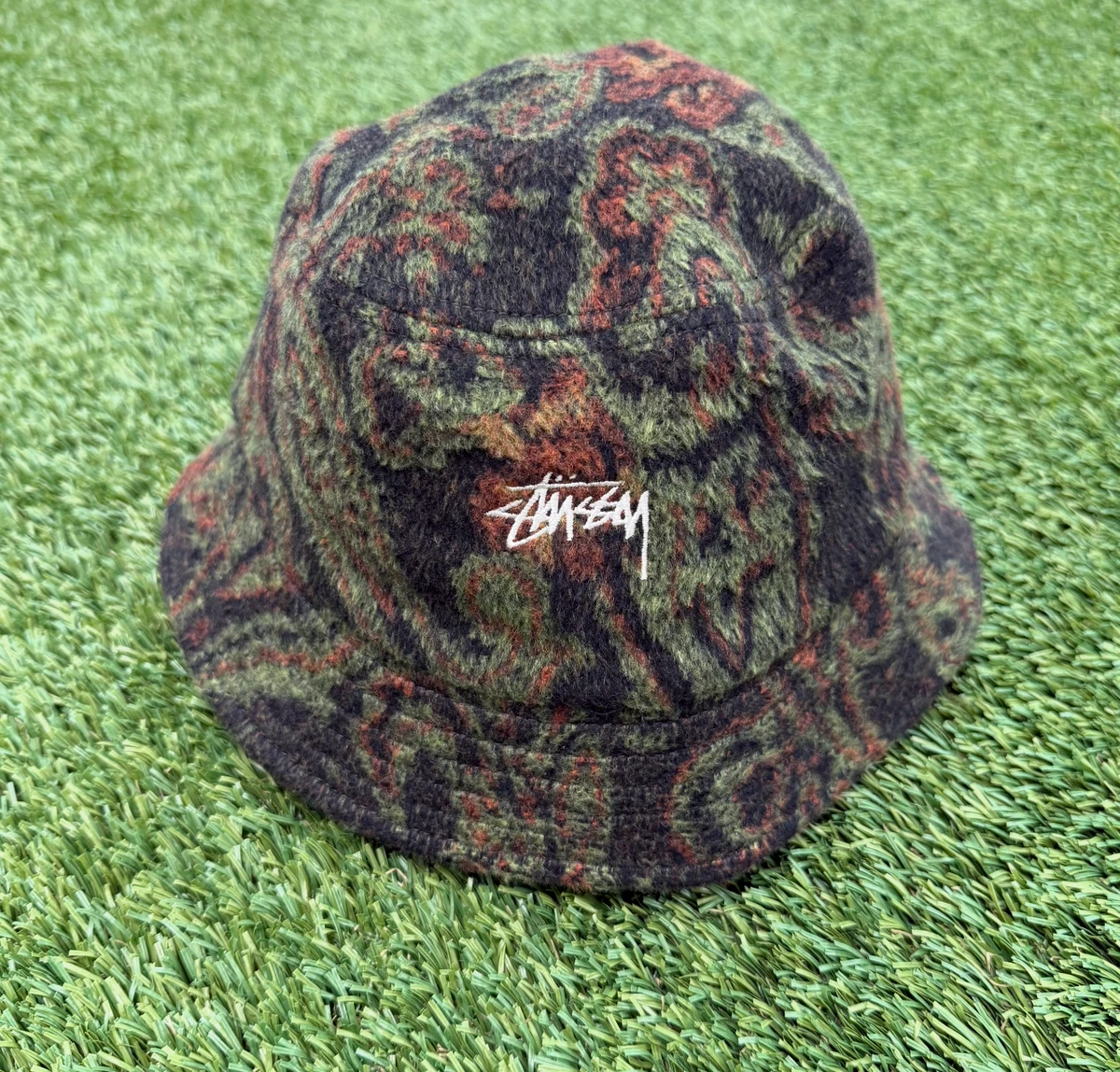 帽子 90's stussy bucket hat L-XL made in usa 1990s 