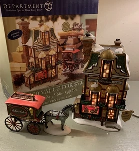 Department 56 "Abbey Lane Chocolates" Dickens' Village Serie 56.58760 LESEN - Bild 1 von 12