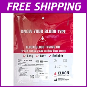 Blutgruppen-Kit für Zuhause - verbesserte Lanzette, 4 Kits - Bild 1 von 4