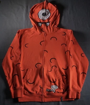 Volcom Yo Gabba Gabba Hoodie Youth Large Orange Muno Nick Jr Full Zip Sweatshirt - Image 1 of 4