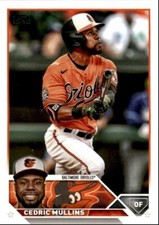 2023 Topps Baseball Cards Cedric Mullins Baltimore Orioles #317