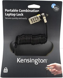 Box mit 5 Kensington tragbaren Kombination Laptop-Schloss - Bild 1 von 4