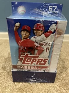 2022 Topps Series 1 Hanger Box Sleeve / 8 Hanger Boxen.~ - Bild 1 von 5