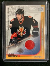 2003-04 Pacific Game Jersey #7 Chris Drury Calgary Flames 🔥🏒🔥