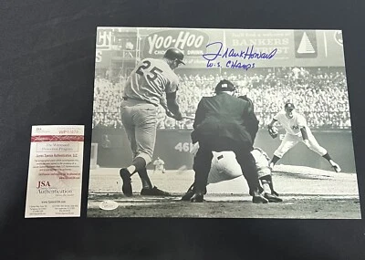 Frank Howard Signed 11x14 Photo Los Angeles Dodgers JSA w/ WS Champs Inscription - Image 1 of 3