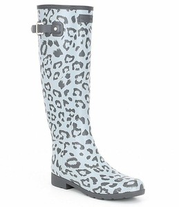 hunter wellies leopard print