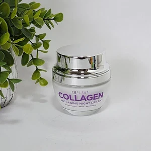 CB Clear Beauty Collagen Anti-Aging Night Cream Lifting Revitalizing 1.69 fl oz - Picture 1 of 4