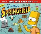 Simpsons City Guide Springfield De Groening Matt Morriso  Livre  Etat Bon