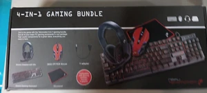 TekNmotion Nibiru 4-In-1 Gaming Bundle: Keyboard, Mouse, Headset, Mousepad - PC - Picture 1 of 3