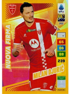 PANINI CALCIATORI ADRENALYN XL TITANS 2024 CARD 202 DJURIC (NUOVA FIRMA) MONZA - Picture 1 of 2