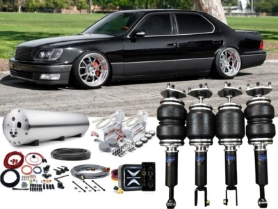 Lexus LS400 1995-2000 Air Ride Management Dual Viair 444C e-Level ENDO-VT Foto 1 de 4