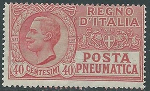 1925 REGNO POSTA PNEUMATICA EFFIGIE 40 CENT MNH ** - UR42-6 - Picture 1 of 1