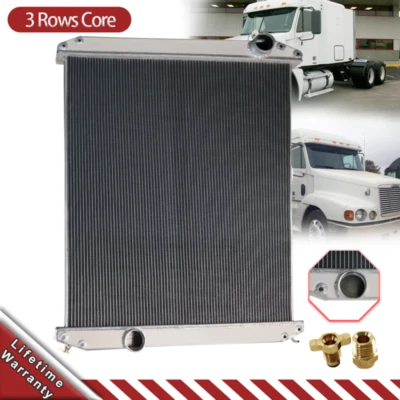 3 Rows Radiator For 1996-2007 Freightliner Century Columbia FL112 FLD112 L6 12.7 - Image 1 of 4