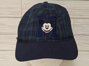 Sombrero Mickey Mouse Azul Verde Franela Snapback Tienda Disney Talla Única - Imagen 1 de 7