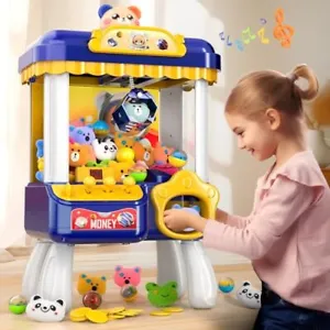 Claw Machine for Kids, Candy Claw Machine Toy Arcade Game for Age 3 4 5 6 7 8