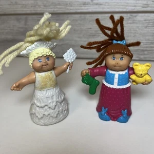 2 Vintage Cabbage Patch 90s Kid Toys Happy Meal McDonalds Collectibles Christmas - Picture 1 of 3