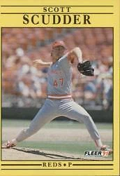 1991 Fleer #81 Scott Scudder - NM - Image 1 of 2