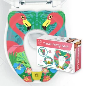Travel Potty Seat - Portable and Foldable Toddler Kids Toilet Training Seat for - Picture 1 of 8