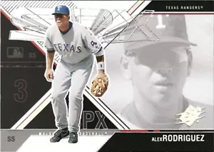 2003 Upper Deck SPx Baseball - #116 - ALEX RODRIGUEZ - Texas Rangers - SP - Picture 1 of 2
