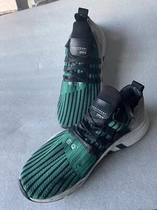 Adidas Equipment EQT Support ADV 91-18 Mens Green/Black Trainers - UK 10 - Picture 1 of 10