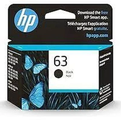 Genuine HP 63 (F6U62AN) 2-Pack Black Toner Cartridges with Free Delivery in USA - Image 1 of 2