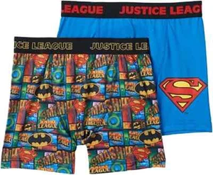 NWT Lot of 6 Justice League/Marvel/Batman Boys Boxer Briefs - Size 8 - Picture 1 of 3