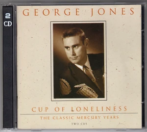 George Jones 2CD "Cup Of Lineliness" 48 tracks Mercury Near Mint - Imagen 1 de 2