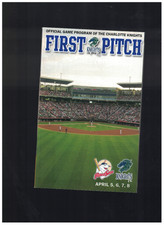 Charlotte Knights 2007 Minor League Baseball Program 