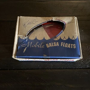 Vintage Mobile Balsa Floats (9) Perch By Balsa Co. Factories Inc. W/Box - Picture 1 of 8
