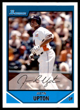 2007 Bowman Draft Picks & Prospects #BDPP110 Justin Upton
