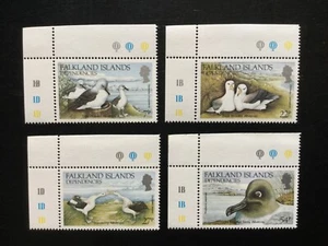 FALKLAND ISLANDS DEPENDENCIES 1985 Albatrosses  Set MNH (C8) - Picture 1 of 2