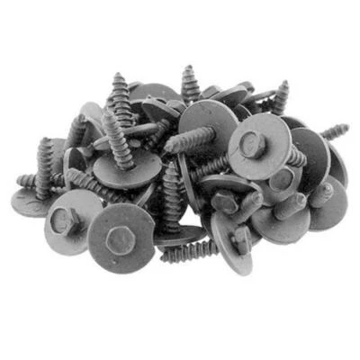  Tornillo de coche de metal parachoques guardabarros retenedor clips arandela 4,2-1,41 x 22 mm 100 piezas Foto 1 de 4