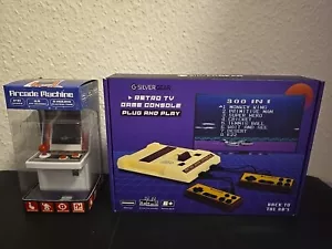 Silver Gear Konsole 300 In 1 Neu OVP und Arcade Machine OVP 240 Spiele gebraucht - Bild 1 von 18