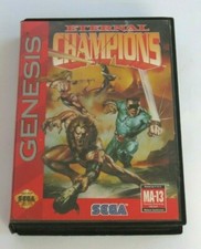 Sega Mega Drive Genesis Cartridge Eternal Champions Module Game
