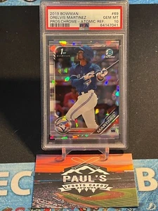 2019 Bowman Chrome 1st Atomic Refractor #69 Orelvis Martinez! PSA 10! SP!  - Bild 1 von 2