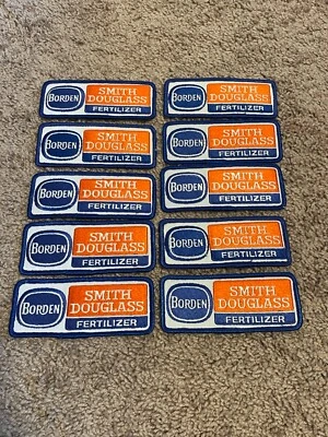 Parche a borde de fertilizante Smith Douglass vintage Deadstock Foto 1 de 3