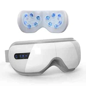Augenmassagegerät mit Wärme Vibration wiederaufladbar Eye Massager Augenbrille - Bild 1 von 12