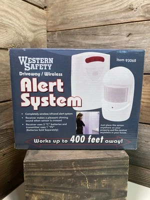 Western Safety Driveway Wireless Alert System  New in box 400 Ft NIB - Image 1 of 4
