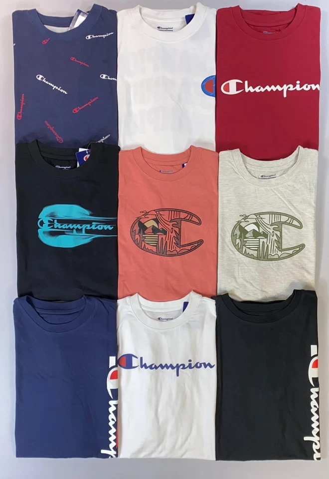 Camiseta Hombre Champion Manga Corta Grande y Alta NUEVA Foto 1 de 1