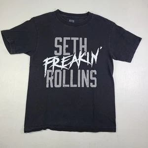 Seth Freakin' Rollins Mens Small Black Wrestler T-shirt Wrestling Tee  - Picture 1 of 6