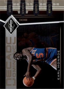 2010-11 Limited Decade Dominance #5 Earl Monroe Knicks #d 027/149 - casi nuevo-como nuevo - Imagen 1 de 2